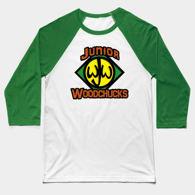 Junior Woodchucks Baseball T-Shirt by Ellador